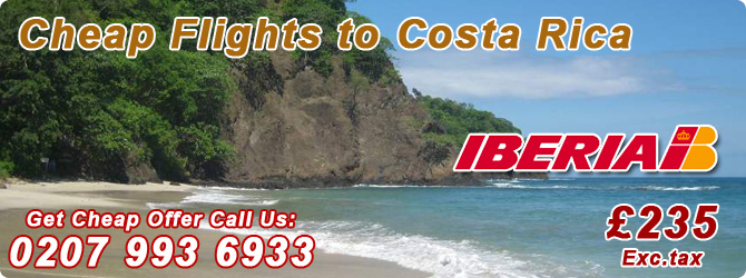 cheap flights to costa rica