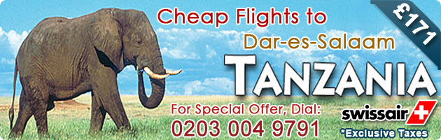 Flights to Dar es salaam