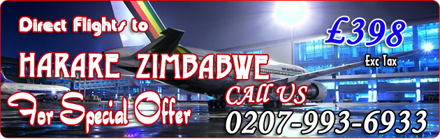 flights to zimbabwe